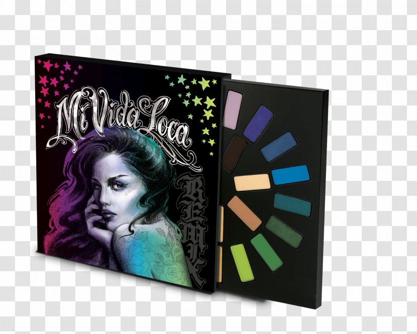 Kat Von D Mi Vida Loca Remix Eye Shadow Sephora Palette Transparent PNG