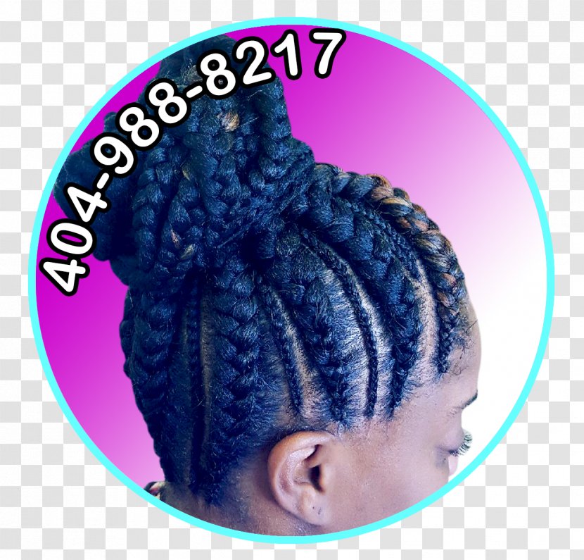 Decatur African Hair Braiding And Weaving Hairstyle - Afro Transparent PNG