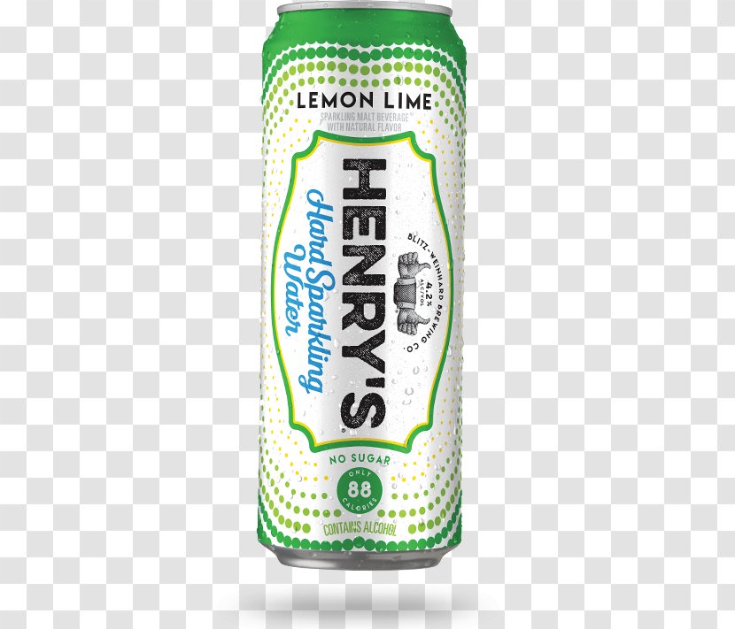 Henry Weinhard's Carbonated Water Beer Lemon-lime Drink Lemonade - Aluminum Can - Lemon Lime Transparent PNG