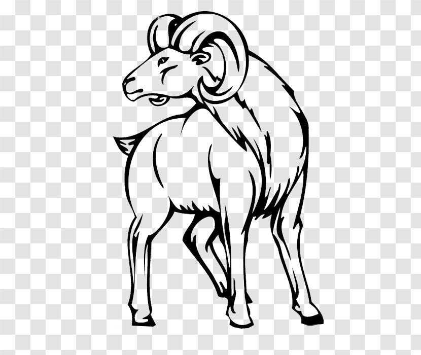 Sheep Goat Sticker Animal Clip Art - Rampage Transparent PNG