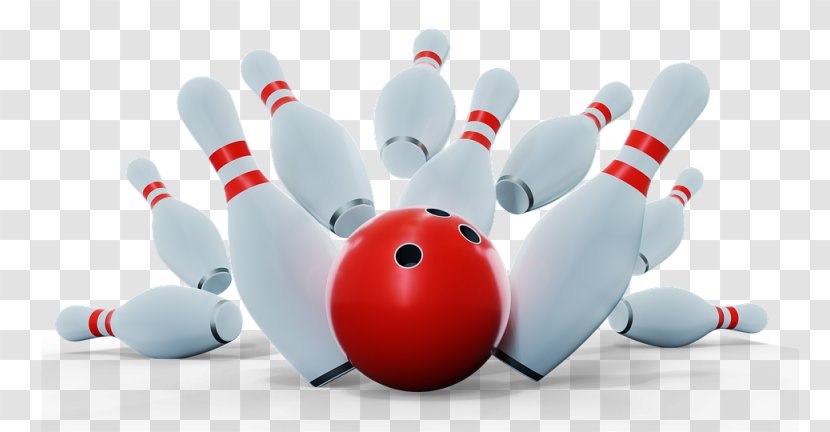 Strike Bowling Pin Balls Ten-pin - Spare Transparent PNG