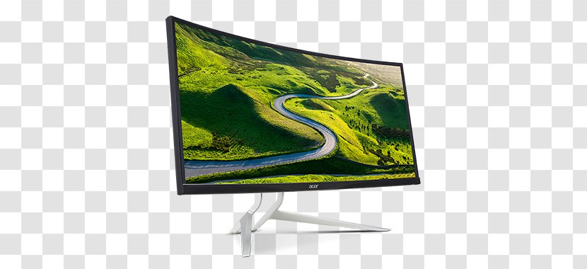 Acer XR382CQK Monitor 21:9 Aspect Ratio IPS Panel Computer Monitors - Accessory - Ces 2018 Transparent PNG