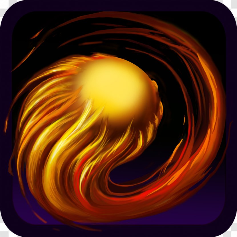 Spiral Circle Vortex Desktop Wallpaper Sphere - Fireball Transparent PNG