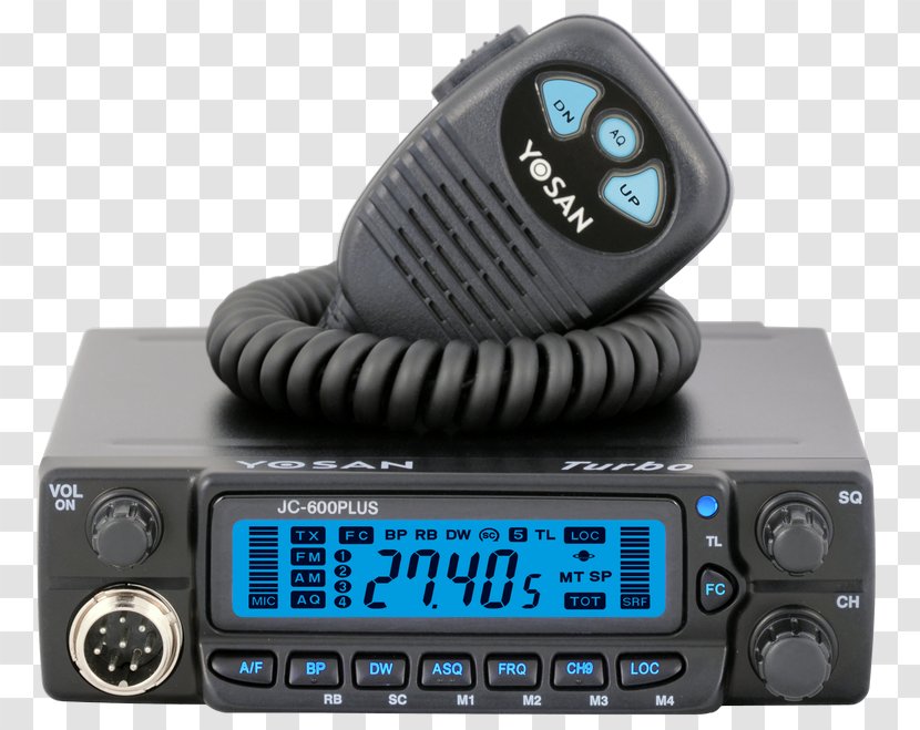 Citizens Band Radio Aerials Frequency Modulation Squelch - Audio Receiver Transparent PNG