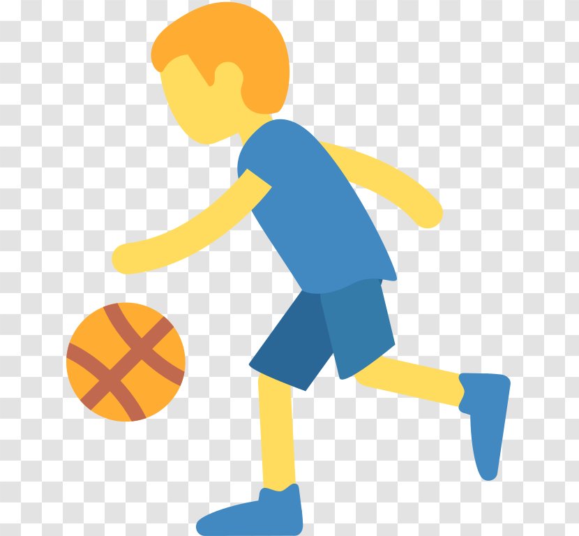 Emoji NBA Football Basketball Player - Ball Transparent PNG