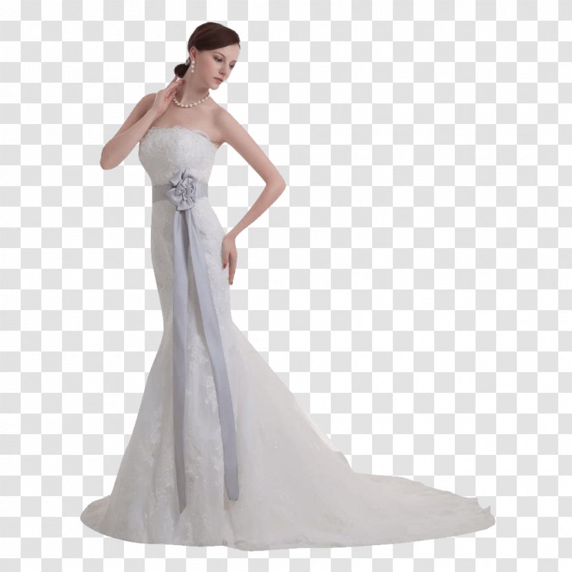 Wedding Dress Bride Clothing - Watercolor Transparent PNG