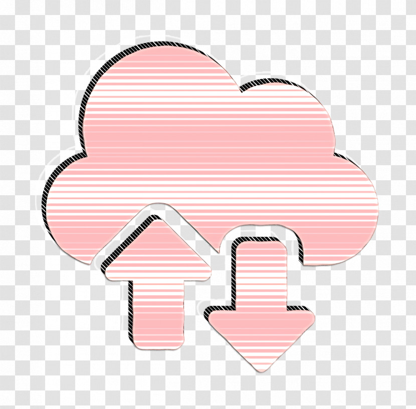 Icon Technology Icon Cloud Sync Icon Transparent PNG