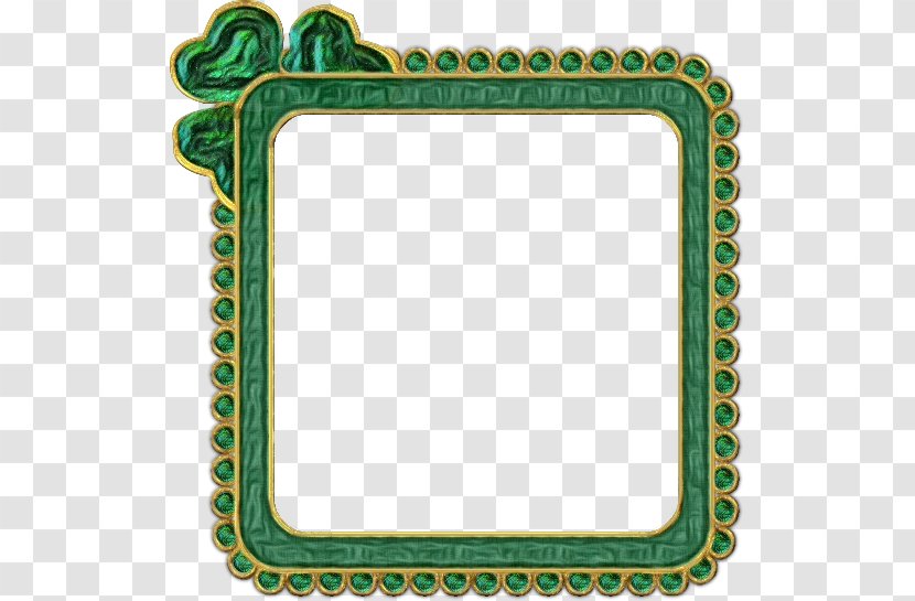 Green Background Frame - Rectangle - Picture Meter Transparent PNG