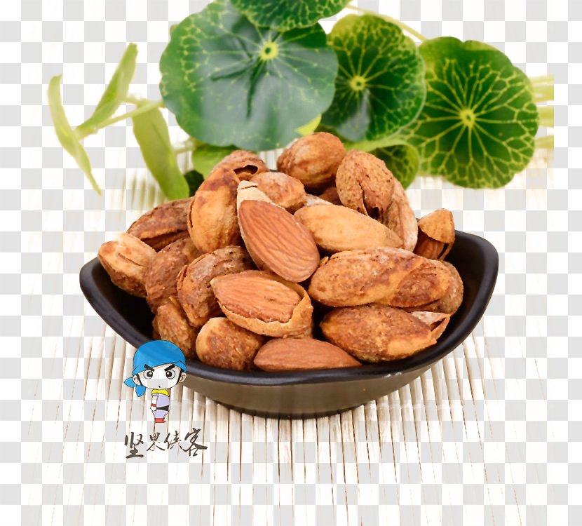 Nut Apricot Kernel Almond - Flavor - Lotus Leaf Transparent PNG