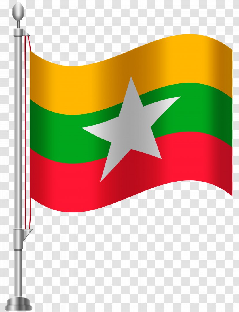 Burma Flag Of Myanmar Bangladesh - Syria Transparent PNG