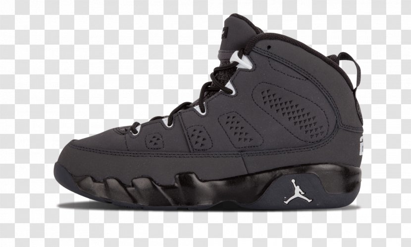 Air Jordan 9 Boys Retro Shoes Black // University Red 302370 Sports Basketball Shoe - Walking - Bronze KD Transparent PNG