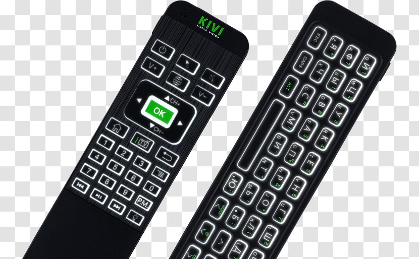 Remote Controls Feature Phone Universal Qiwi Television Set - Mobile - Kivi Transparent PNG