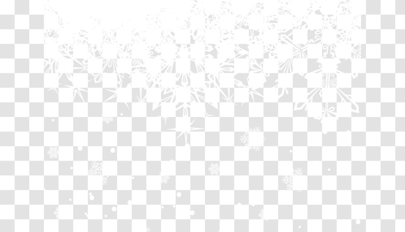 Line Black And White Angle Point - Texture - Snowflake Transparent PNG