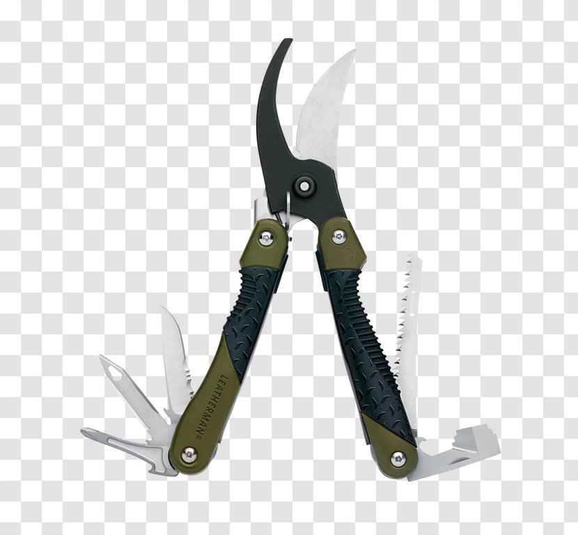 Multi-function Tools & Knives Diagonal Pliers Knife Pruning Shears Leatherman - Multi-tool Transparent PNG