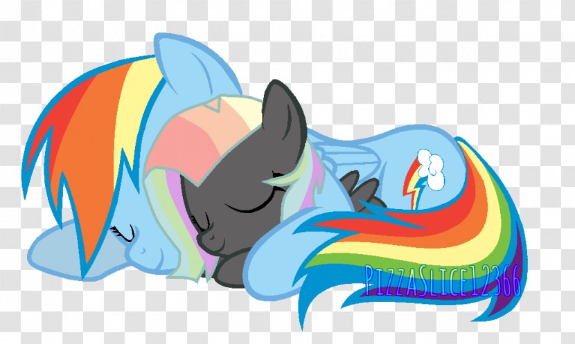 Rainbow Dash Pony Applejack Pinkie Pie Rarity - Silhouette - My Little Transparent PNG
