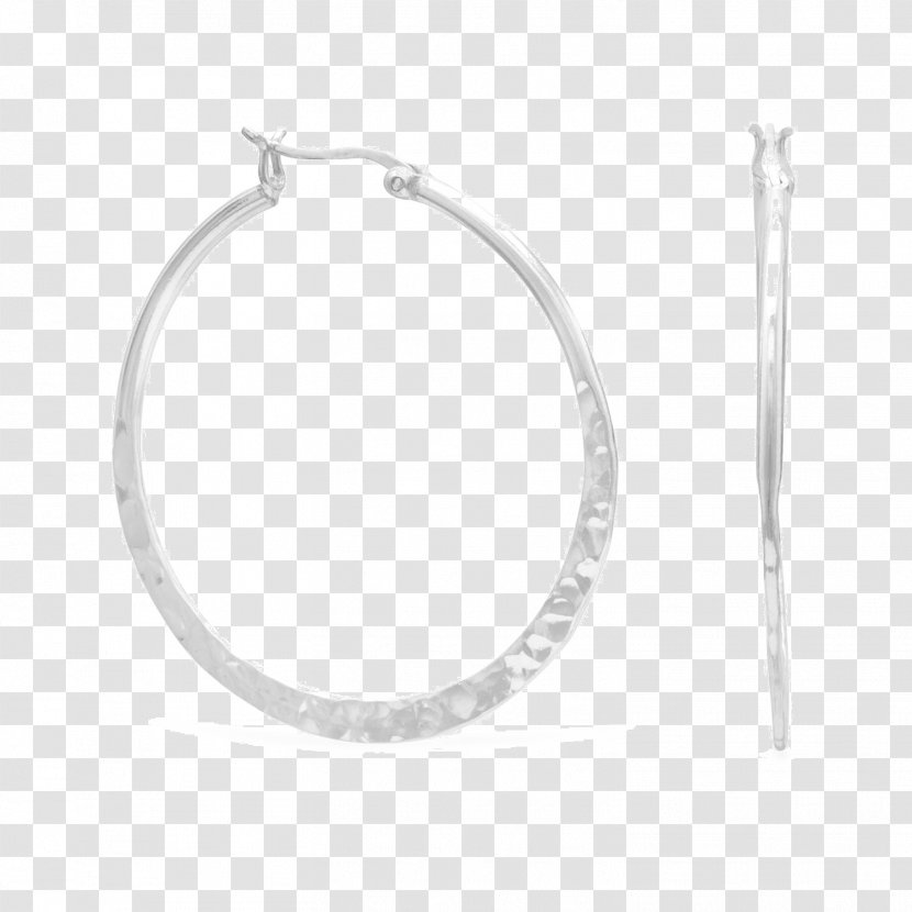 Earring Sterling Silver Jewellery Plating - Metal Transparent PNG