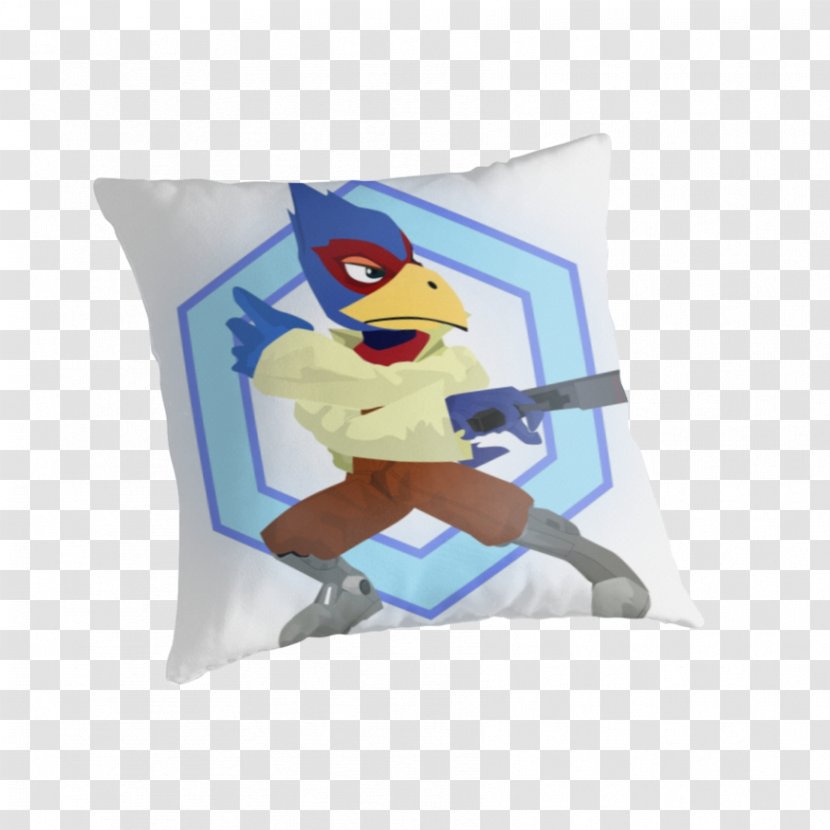 Throw Pillows Super Smash Bros. Melee Cushion T-shirt - Bros - Star Fox Transparent PNG