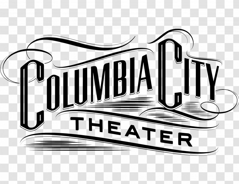Columbia City Theater Rainier Avenue South Bouquet Ark Lodge Cinemas Coloring Book - Monochrome Photography - Logo Transparent PNG