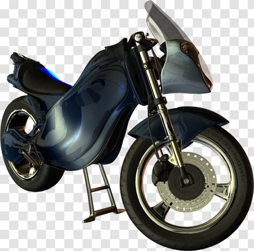 Motorcycle Accessories Moped Clip Art - Rim - Retro Cool Transparent PNG