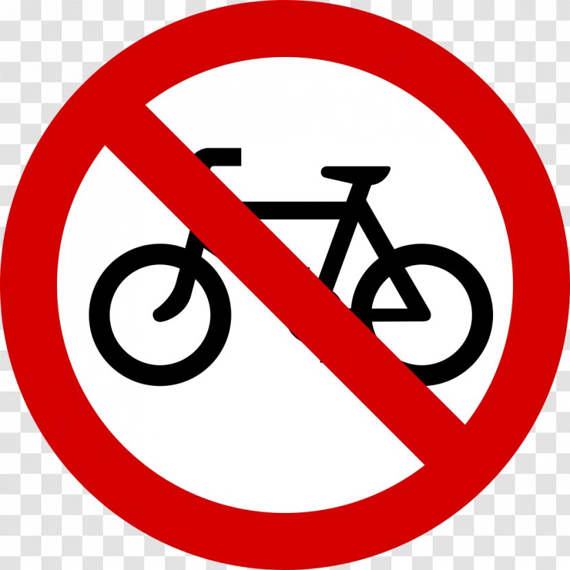 Bicycle Road Cycling Traffic Sign - Safety - Page Elements Transparent PNG