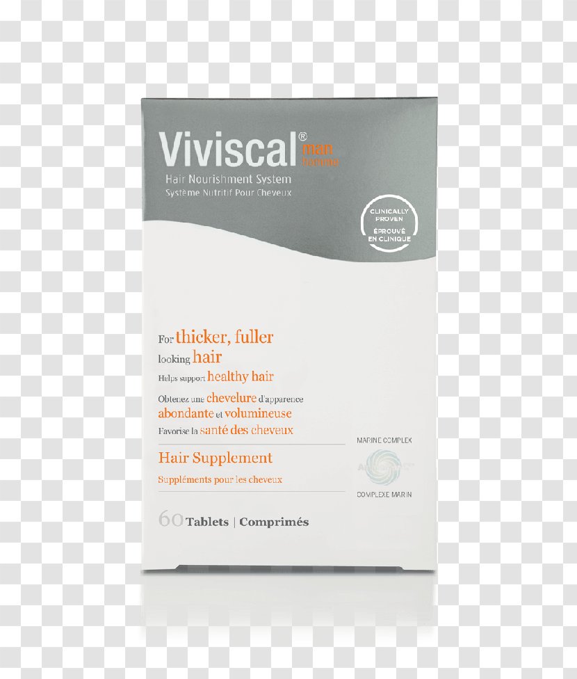 Dietary Supplement Viviscal US Hair Man Tablet - Us - Writing Transparent PNG