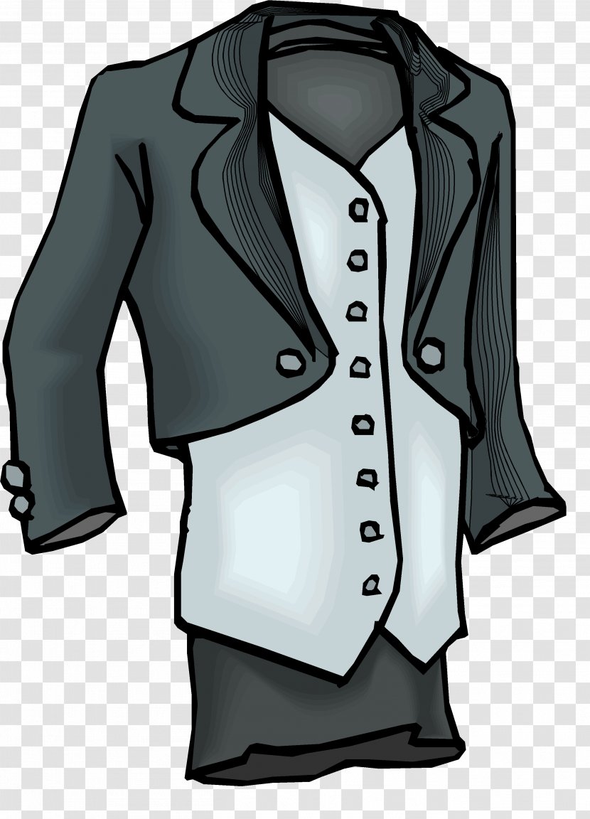 Tuxedo Formal Wear Suit Clothing Wedding Dress - Silhouette Transparent PNG
