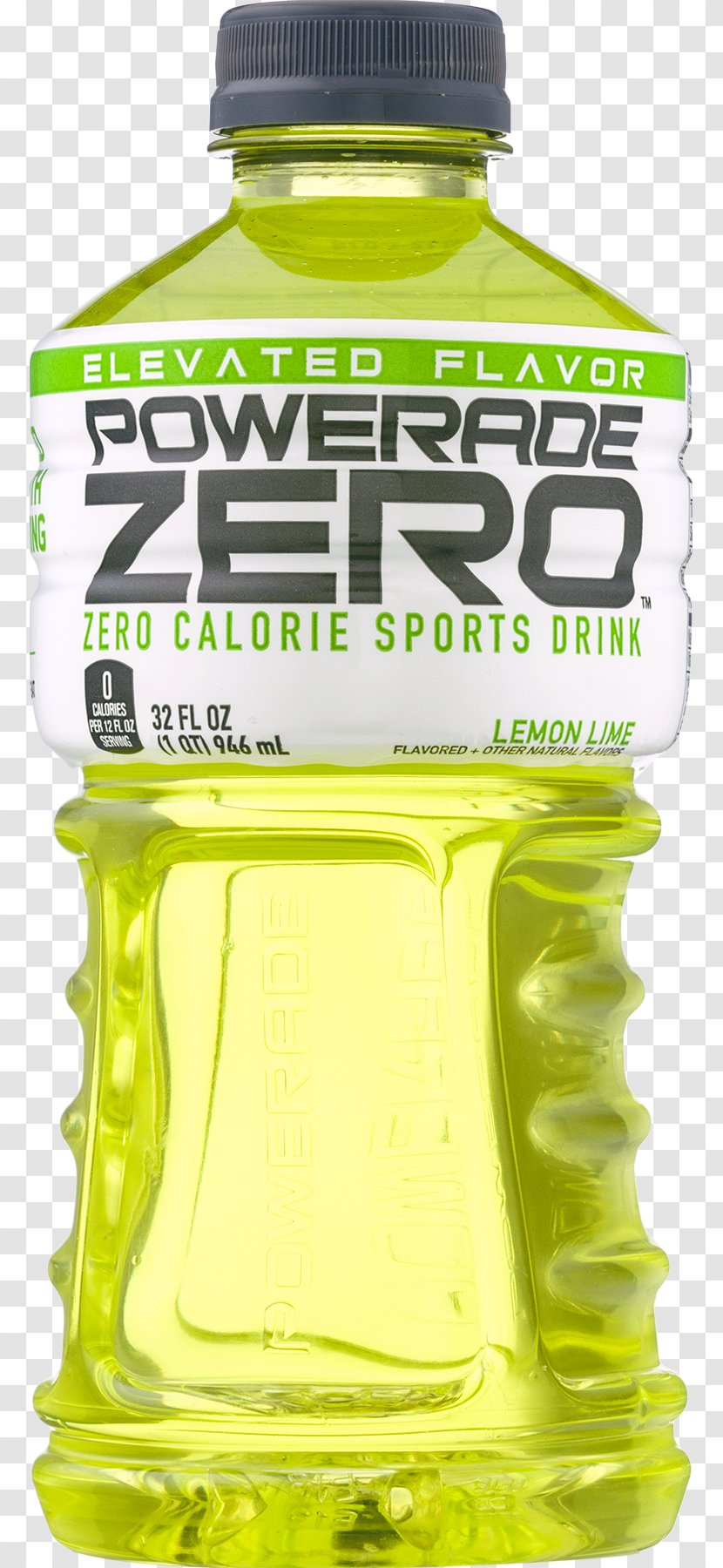 Sports & Energy Drinks Lemon-lime Drink Powerade Zero Ion4 - Ounce - Bottle Transparent PNG