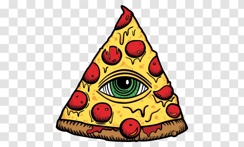 Pizzagate Conspiracy Theory Tenor T-shirt Eye Of Providence - Giphy - Pizza Transparent PNG