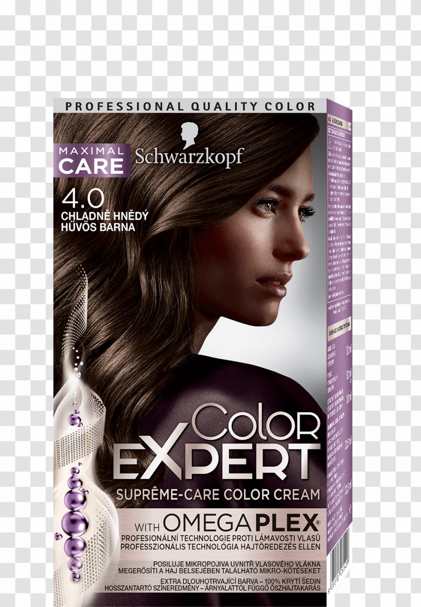 Hair Coloring Brown Schwarzkopf Black - Light Color Transparent PNG