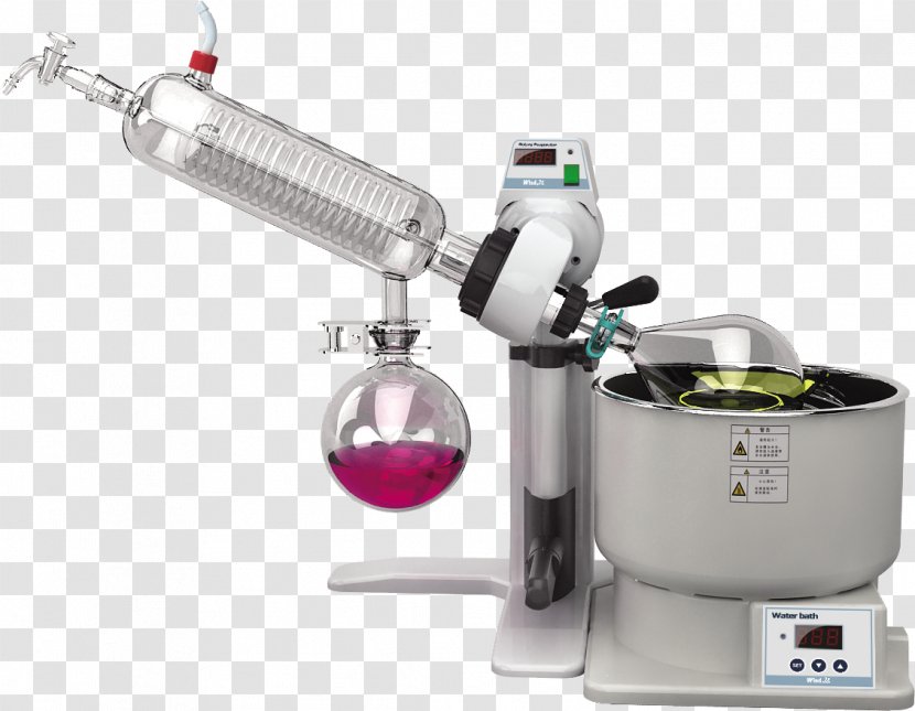 Distillation Rotary Evaporator Laboratory Evaporation - Vacuum Transparent PNG