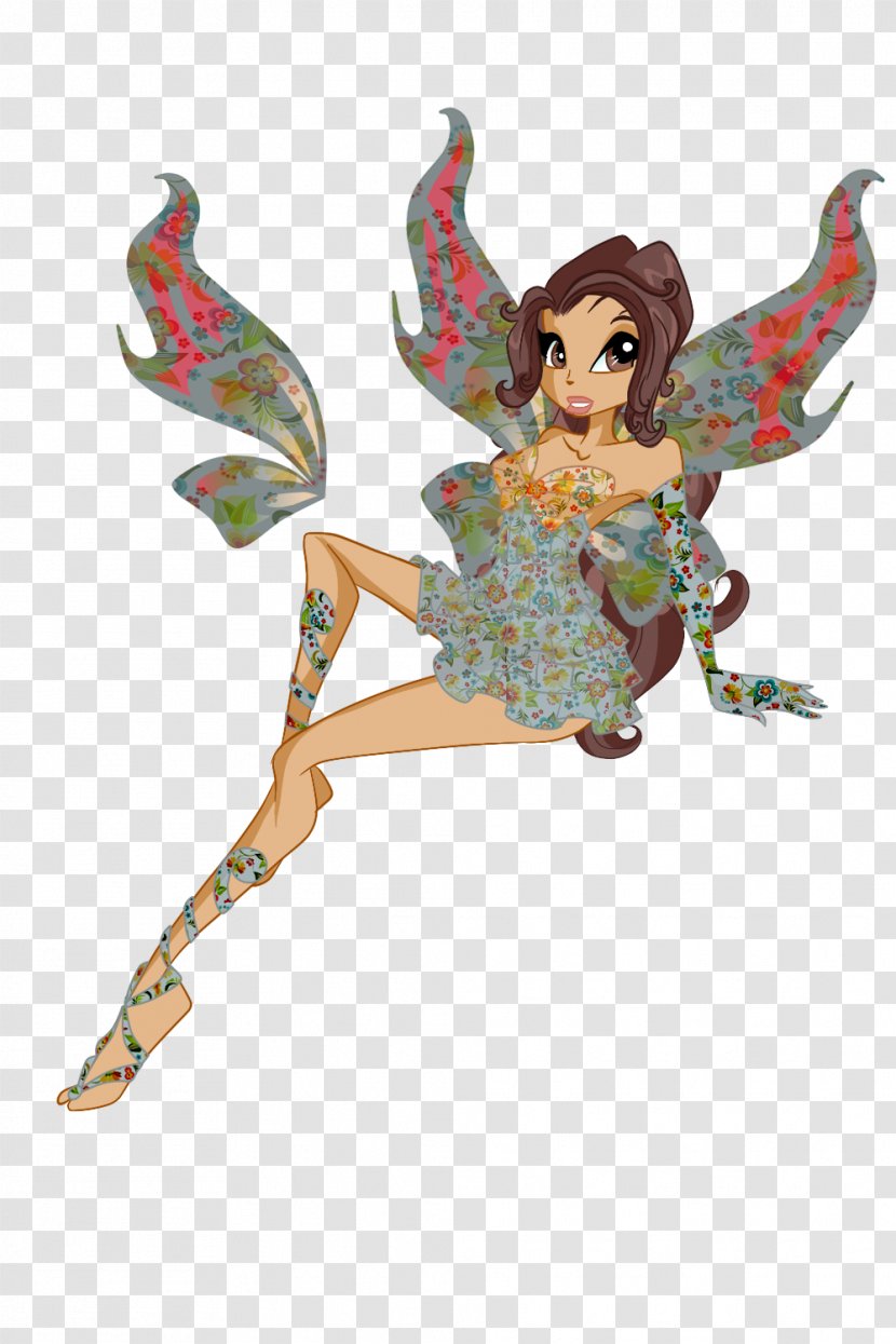 Fairy Costume Design Cartoon Figurine - Fictional Character Transparent PNG