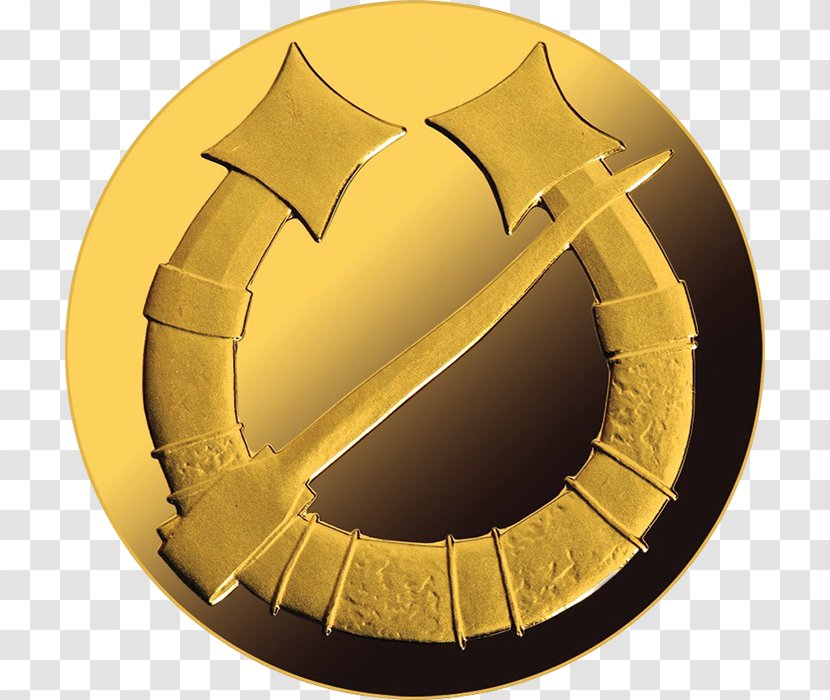 Bank Of Latvia Coin Gold 100 - Gift Transparent PNG
