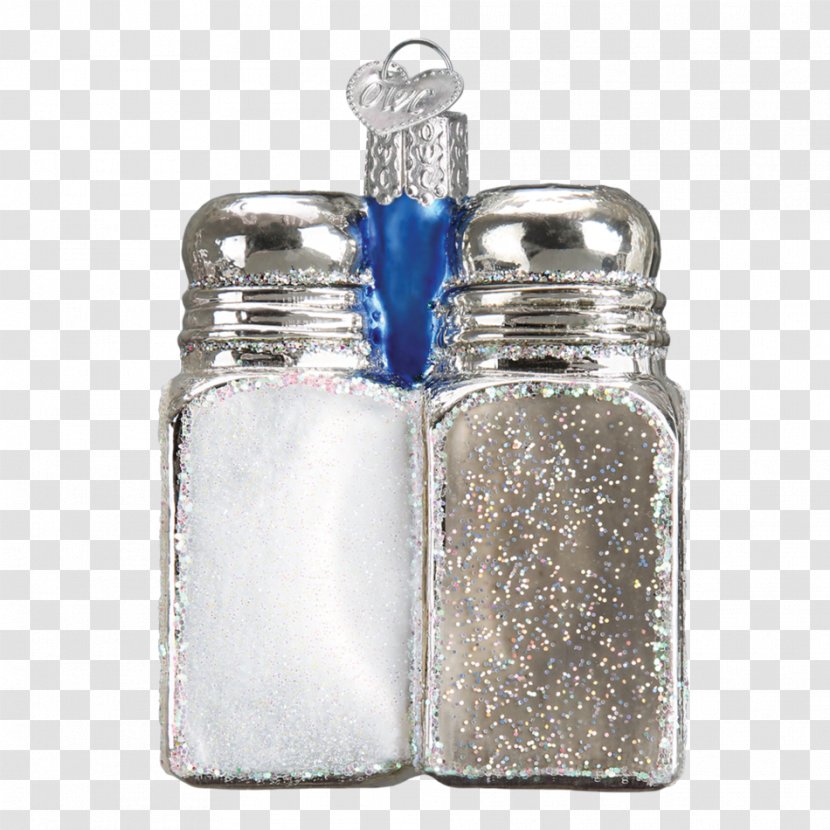 Glass Mason Jar Salt And Pepper Shakers Christmas Ornament Transparent PNG