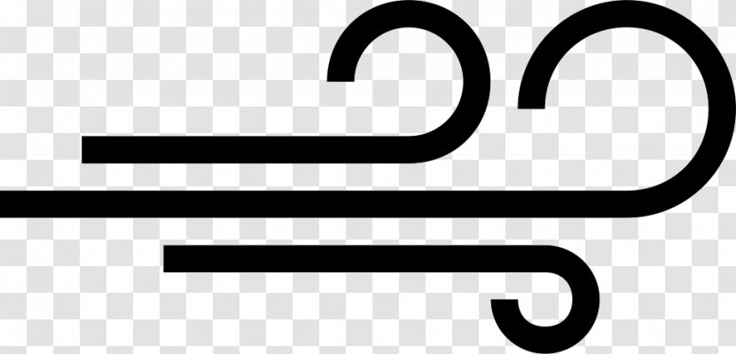 Symbol Wind Weather - Text Transparent PNG