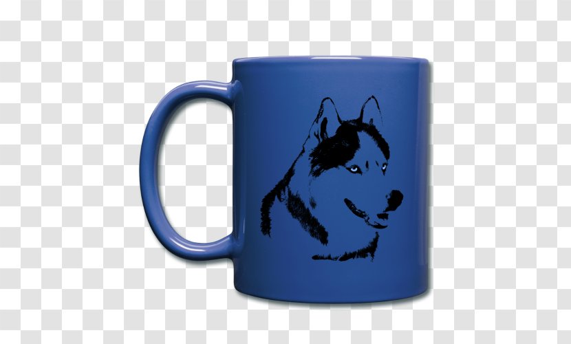 Siberian Husky Alaskan Malamute Puppy - Wash Cup Transparent PNG