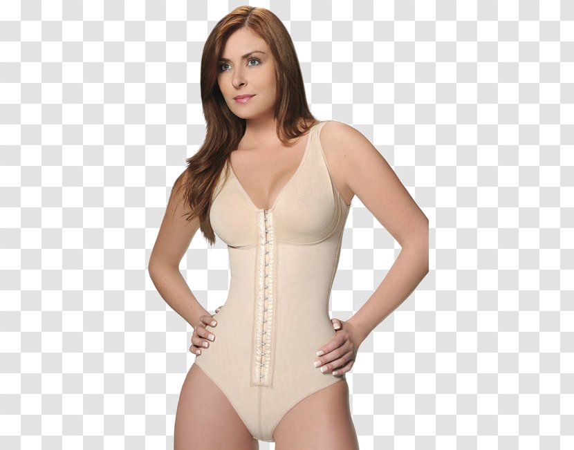 Kate Winslet Girdle Waist Bodysuit Top - Tree - Vedette Shapewear Transparent PNG