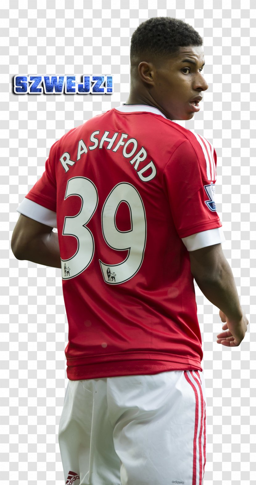 Marcus Rashford Manchester United F.C. Jersey Football Player - Sleeve Transparent PNG