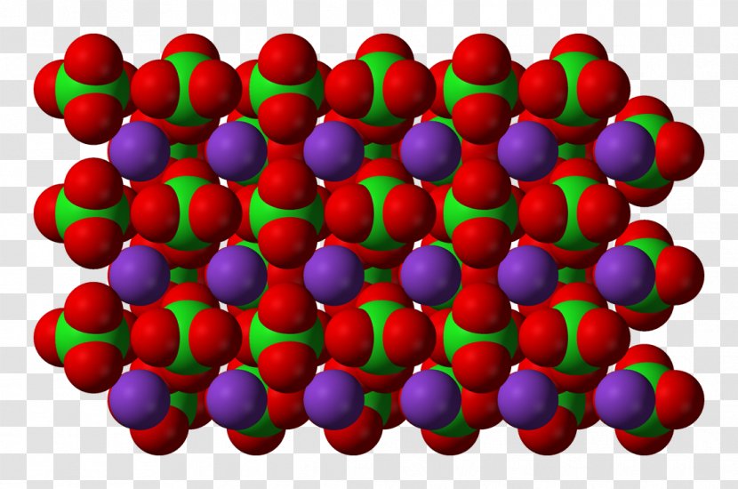 Potassium Perchlorate Chlorate - Structure - Salt Transparent PNG