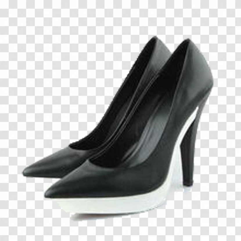 High-heeled Footwear Shoe Designer Sandal - Black - Ms. Heels Transparent PNG