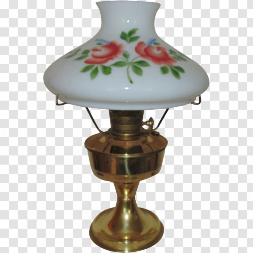 Aladdin Oil Lamp Kerosene Shades - Hand Painted Transparent PNG