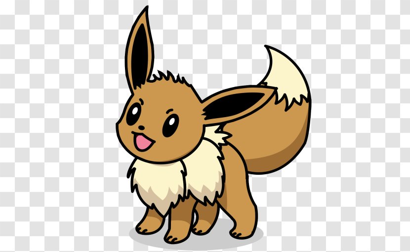 Eevee Pikachu Vector Graphics Image - Chihuahua Transparent PNG