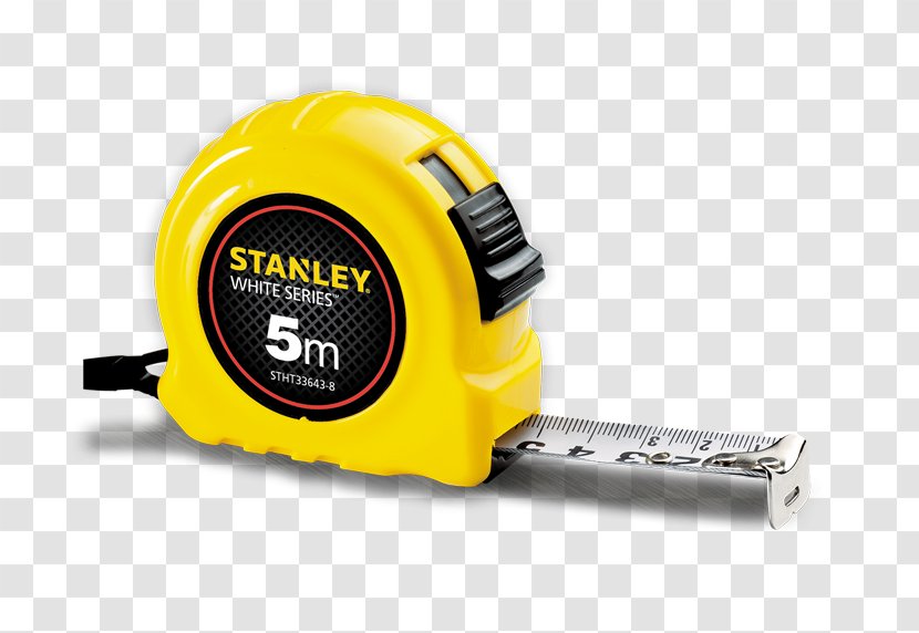 Tape Measures Stanley Hand Tools S-121 IP67 2G Feature Phone + Bluetooth Speaker - Yellow Transparent PNG