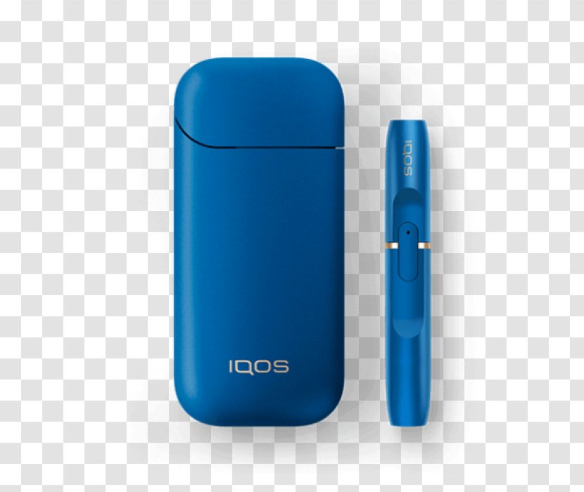 Electronic Cigarette Heat-not-burn Tobacco Product Blue IQOS - Marlboro Transparent PNG