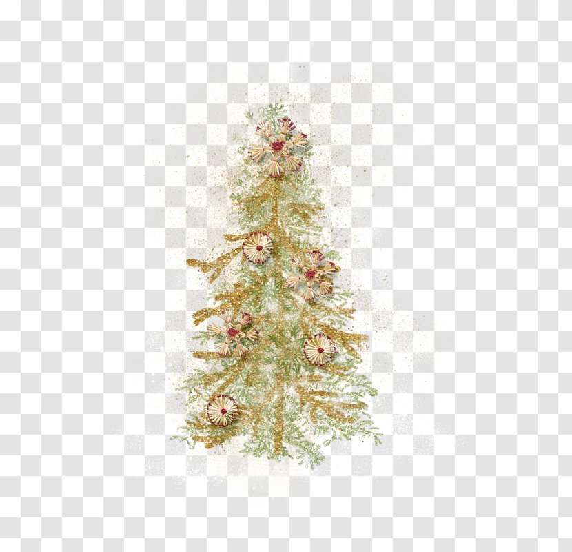 Christmas Tree Ornament Spruce Fir - Pine Family Transparent PNG