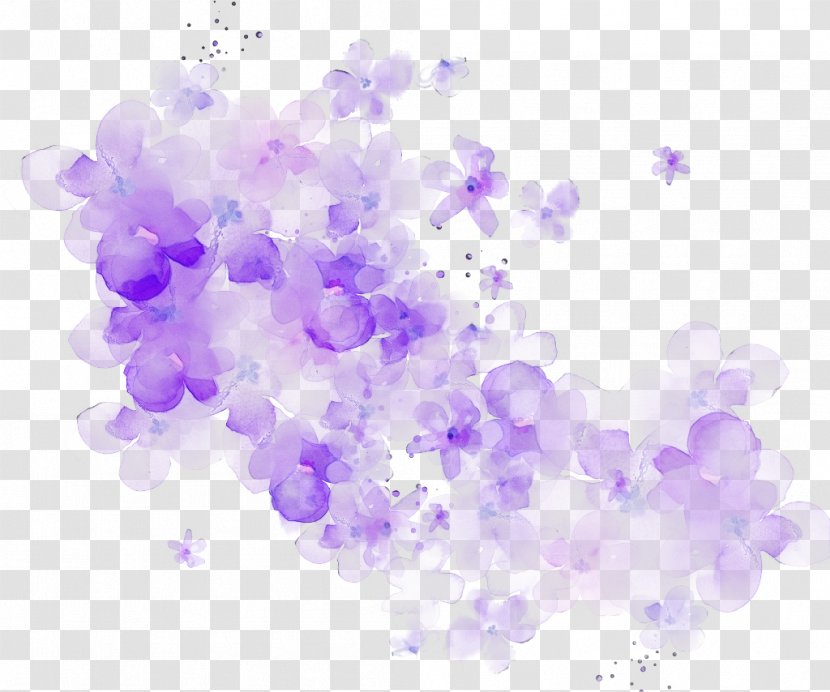 Lavender Background - Purple - Animation Amethyst Transparent PNG