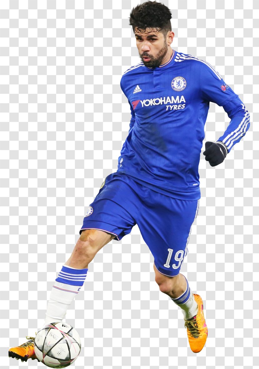 Diego Costa Jersey Soccer Player Chelsea F.C. Atlético Madrid - Sa%c3%bal %c3%91%c3%adguez Transparent PNG