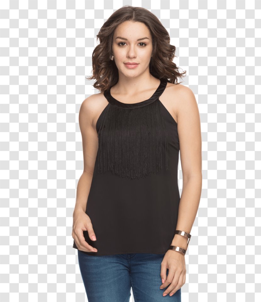 T-shirt Top Flowy Dress Clothing - Satin Transparent PNG