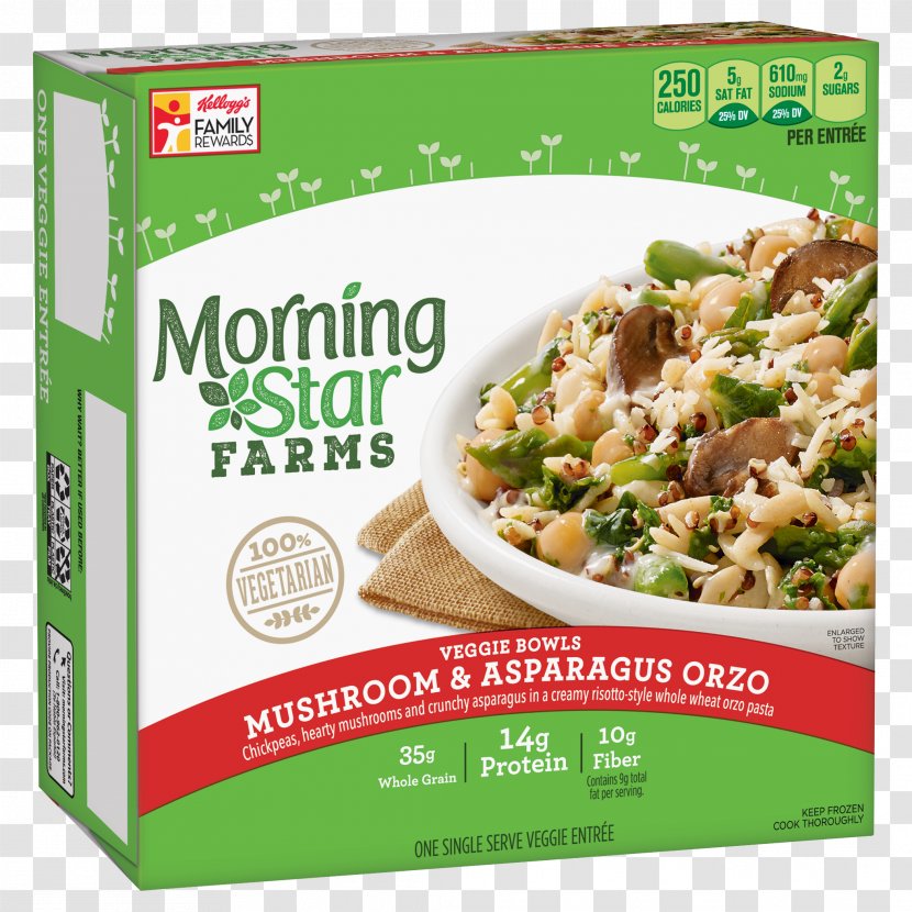 Vegetarian Cuisine Veggie Burger Japanese Pot Pie Morningstar Farms - Garden Asparagus Food Transparent PNG