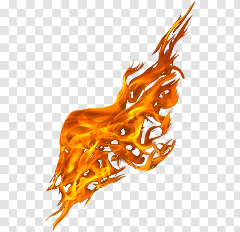 Flame Fireplace Conflagration - Heart Transparent PNG
