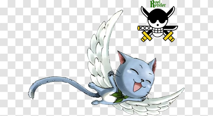 Natsu Dragneel Whiskers Gray Fullbuster Kitten Fairy Tail - Cartoon Transparent PNG